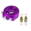 Adaptateur Sandwich pour Refroidisseur de Filtre à Huile M20*1.5 et 3/4-16 Kit Adaptateur Universel pour Capteur de Pression et Température d'Huile Avec Connecteurs