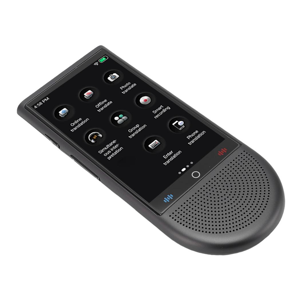AI Smart Translator 4in Touchscreen 1GB 16GB Real Time 2 Way Translation 138 Languages Online Translation Portable