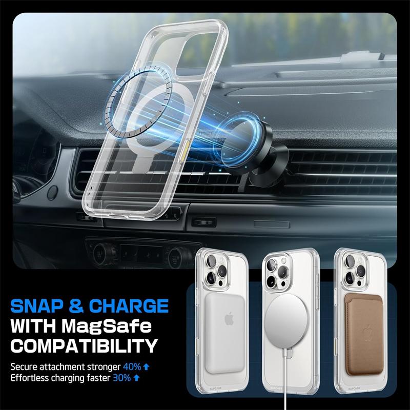 Magnetic Clear with Camera Control Button Macsafe Stand Case for IPhone 16 Pro Max Plus 16Pro 16Plus IPones Magsafe Holder Cover