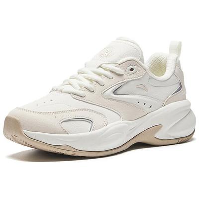 Ace 2 Cómodas Versátiles Antideslizantes Resistentes al Desgaste Zapatillas Bajas para Papá Mujer Zapatilla Blanca Gris 922438812-3