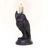 Craft Resin Halloween Gothic Candle Holder Black Gothic Crow Candle Holder Crow Owl Owl Candle Stick Halloween Party