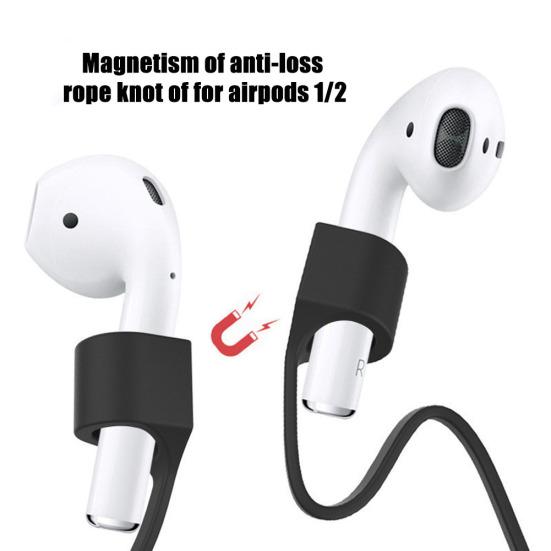 Magnetic Anti-lost Wireless Earphone Hanging Rope Cable Lanyard for Air-pods 1 2