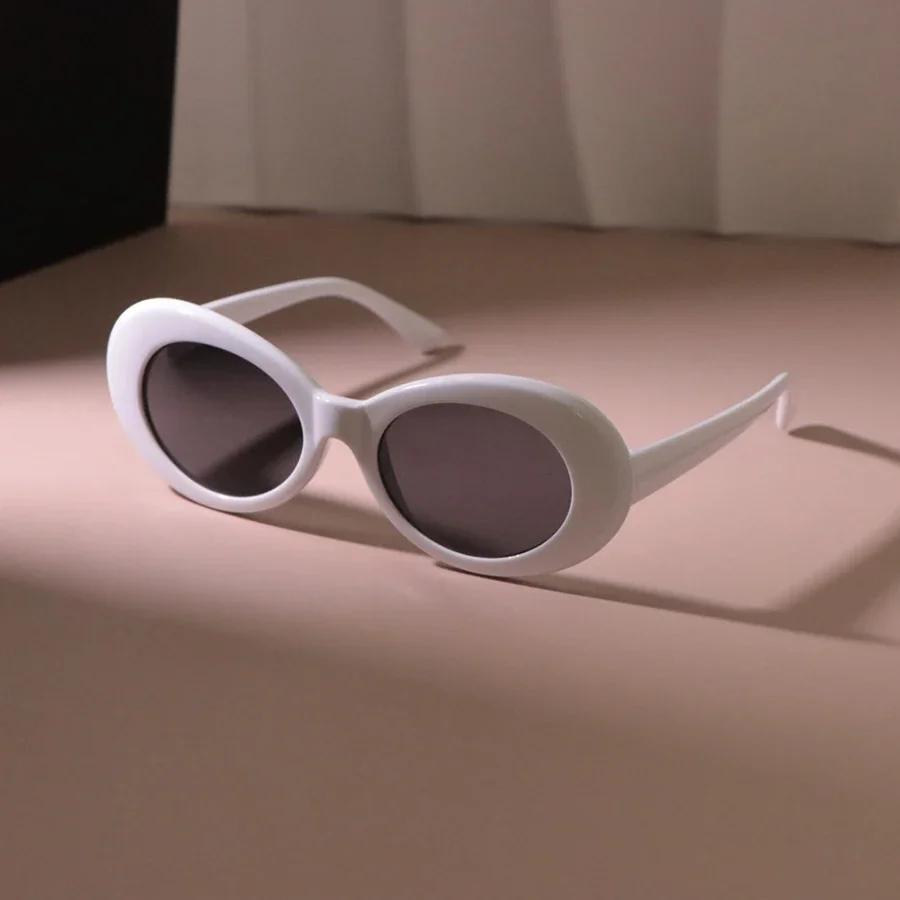 Oval Vintage Sunglasses Women Men Brand Designer Retro Frame Sun Glasses Female Male Driver Shades Mirror