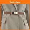 Womens Genuine Leather Adjustable Waist Belt For Stylish Office Wear And Denim Outfits