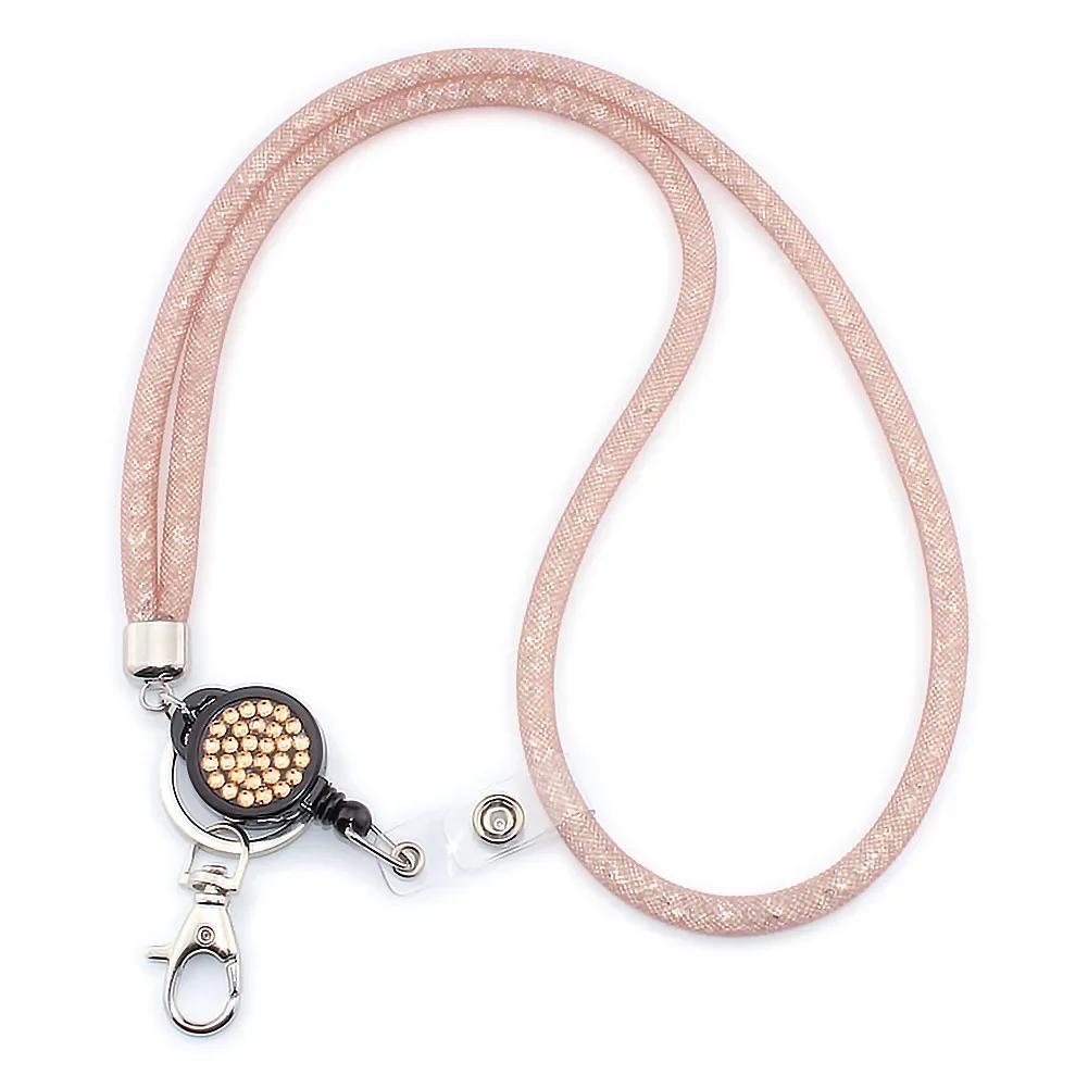 Fashion Women Neck Strap Key Card Holder Lanyard Work Badge Gym ID Card Holder Doctor Nurse Card Cover Lanyard