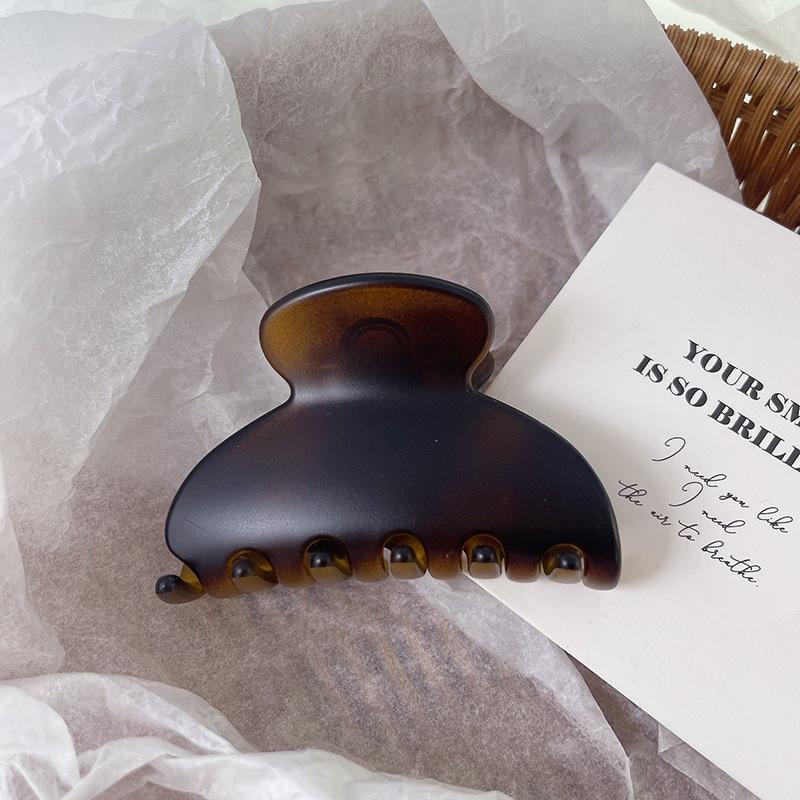 s Корейская Новая Ретро 7СМ Геометрия Заколка для Волос Простая Мода Желейная Цветная Акриловая Заколка-Акула Аксессуары для Волос для Женщины Hair Claws