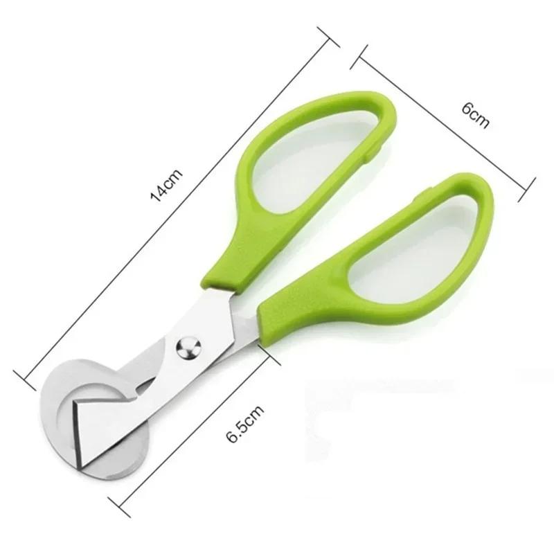 Practical 1pcs Quail Egg Scissor Bird Cutter Opener Egg Slicers Kitchen Housewife Tool Clipper Accessories Gadgets Cigar Opener