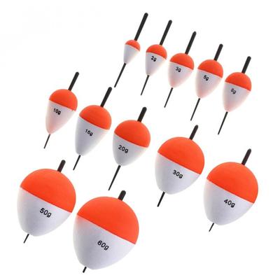 14Pcs Vertical Sea Fishing Floats Buoy Bobber Stick Fish Tackle Tools Accessory