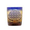 Edo Kiriko Drinking Glass Old Fashioned Crystal Whisky Cup For Scotch Bourbon Hand Cut Design Cocktail Glass With Gift Box 1PC