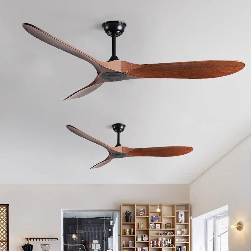 Strong Wind Nordic Ceiling  Living Room Dining Room Industrial American Style Retro Commercial Variable Frequency Lightless Fan