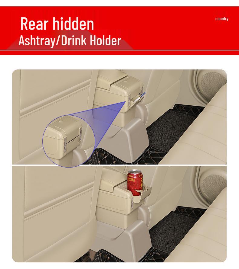 Compatible Ford Focus Armrest Box for 2013 Models - Interior Modification Accessory