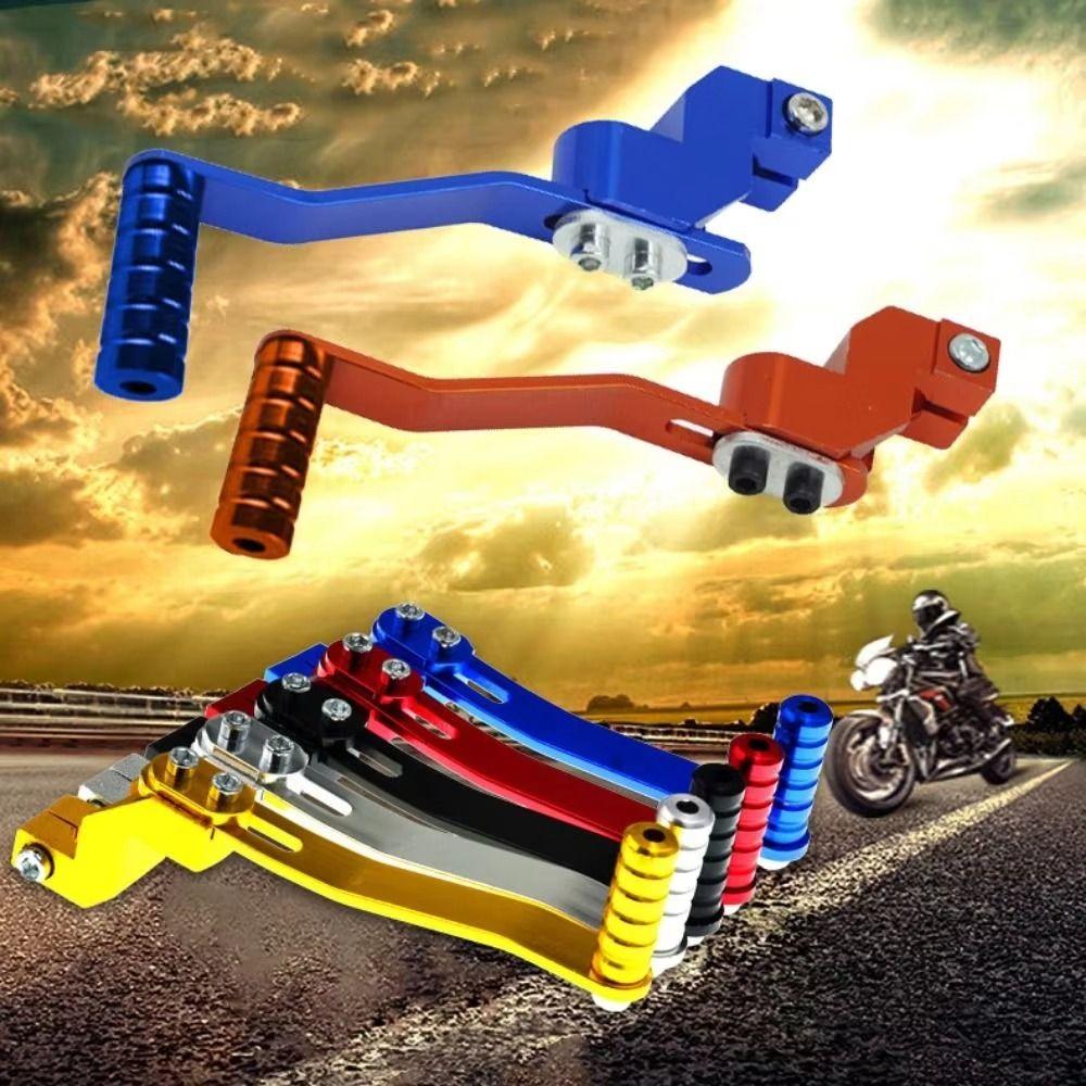 Verschleißfester Gangschalthebel Ersatz Rostfreies Fußrasten Pedal Schalthebel Motorrad Bikes