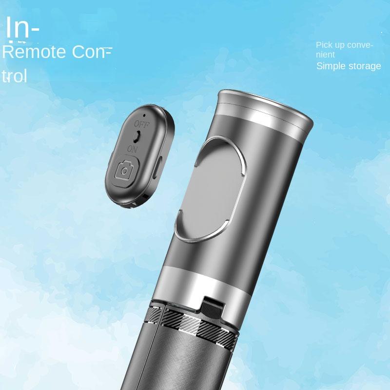 1,7M Tragbarer Mobiler Ständer Einbeinstativ Selfie-Stick Stativ mit Kabelloser Bluetooth-Fernbedienung für iPhone Samsung Huawei Xiaomi