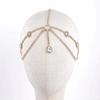 Double Layer Head Jewelry Teardrop Forehead Chain Fashion Hair Chain  Travel