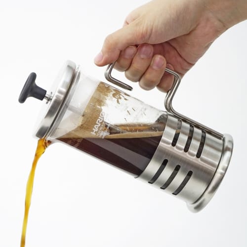 HARIO Bright N Coffee & Tea French Press for 2 People 300ml Made in Japan THJN-2HSV