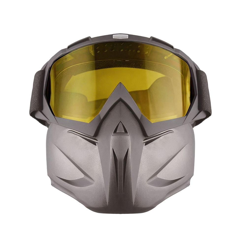 Retro Harley Windproof Motorcycle Goggles: Off-Road Riding One-Piece Mask Glasses