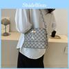 Trendy 2023 Fashion Minimalist Shoulder Crossbody Bag For Women In Black