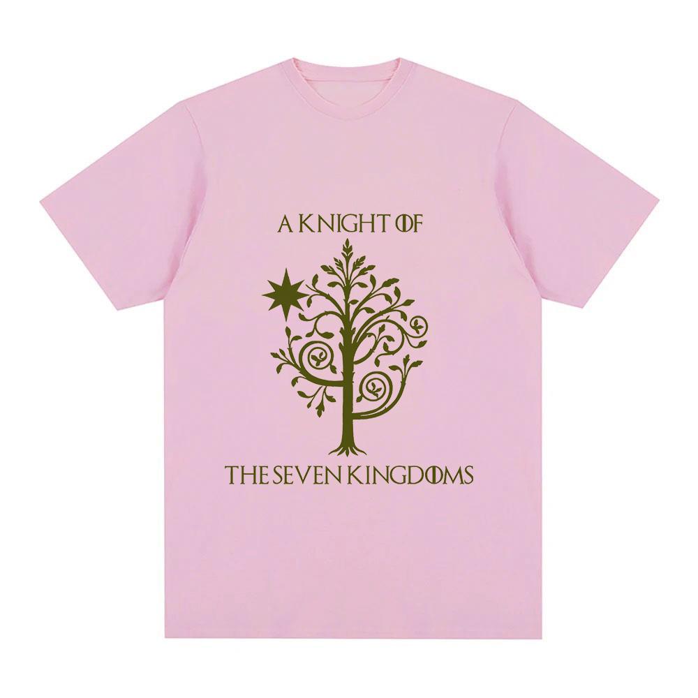 A Knight of The Seven Kingdoms Tee Shirt for Men Women Printed T Shirts 100% Cotton Clothes Comfortable O-neck Casual Tee-shirt