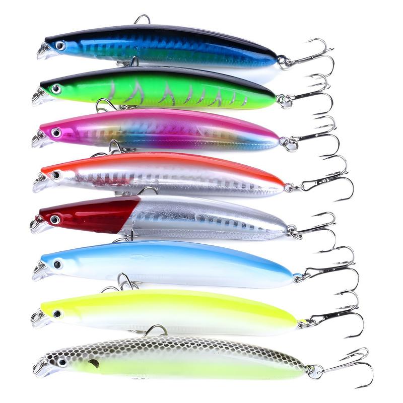 Submerged Minnow9cm9gBass Fish Topmouth Culter Special Kill Fake Bait Freshwater Seawater Universal Bionic Lure Bait Lure Specia