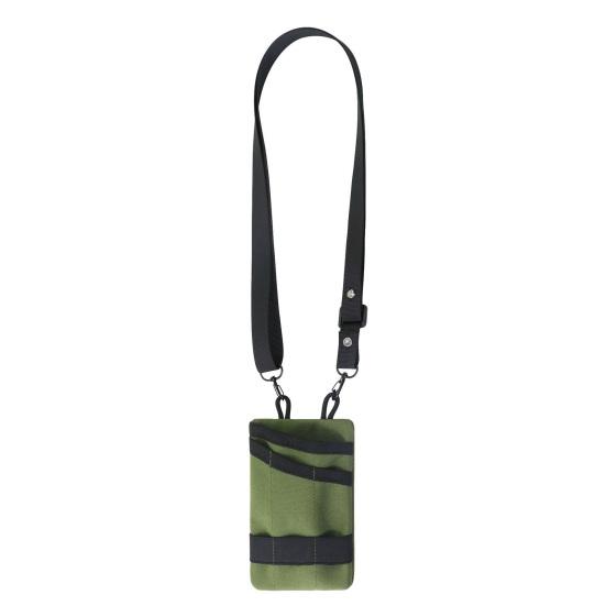 Outdoor EDC Werkzeug Aufbewahrungstasche mit 3 Werkzeugschlitzen Reißverschlusstasche Oxford Stoff EDC Ausrüstung Münzen Bargeld Schlüssel Organizer Tasche Geschenk für Männer