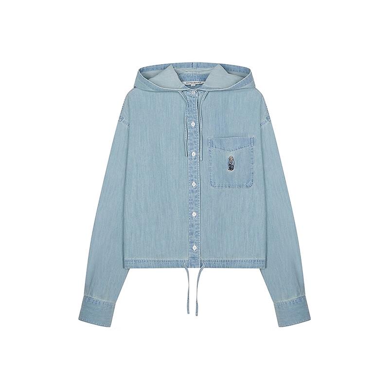 Teenie Weenie Women's Little Bear Denim Shirt