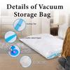 1/5 Pack Vacuum Storage Bags, Space Saver Bags Compression for Comforters and Blankets, Sealer Clothes Travel Packing Organizer