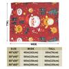 Weihnachten Weihnachtsmann Weiche Warme Decke Kinder Plüsch Überwurfdecke Bequeme Couch Sessel Flanell Tagesdecke Sofa Bettdecke