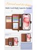 Universal Leather Flip Case for Apple 17, Samsung, Google 9 Pro