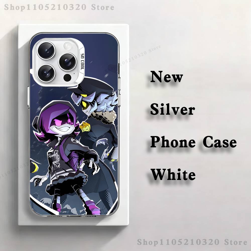 M-Murder D-Drones Game Phone Case For iPhone 17,16,15,14,13,12,11,Pro,Max,Plus,E,Air,Mini White Tpu Cover