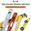 High-Precision Aluminum Alloy Mini Spirit Level - Perfect for Home Decoration and Building