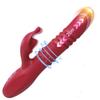 Rabbit Thrusting Vibrator Masturbator for Women Powerful G-Spot Dildo Vibrating Rotating Beaded Clit Stimulator Female Vibrating Egg Insert Sex Toys