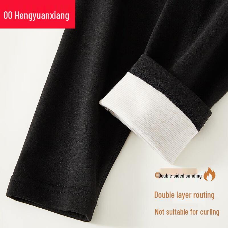 Hengyuanxiang Women's Cashmere Silk Blend Thermal Leggings