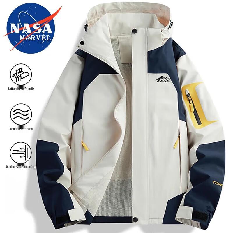 NASA Marvel Herren Outdoor Freizeitjacke
