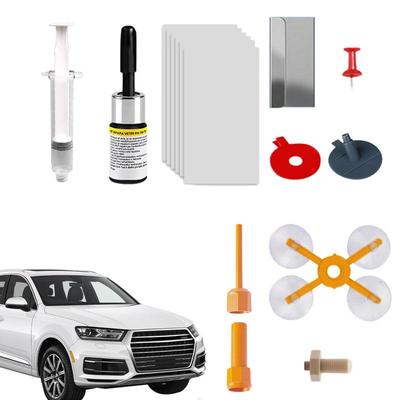 Glass Repair Kit Liquid Automotive Glass Chips Fixing Kit Car Windshield Repair Kit For Fixing Cracks Chips Nicks Crescents