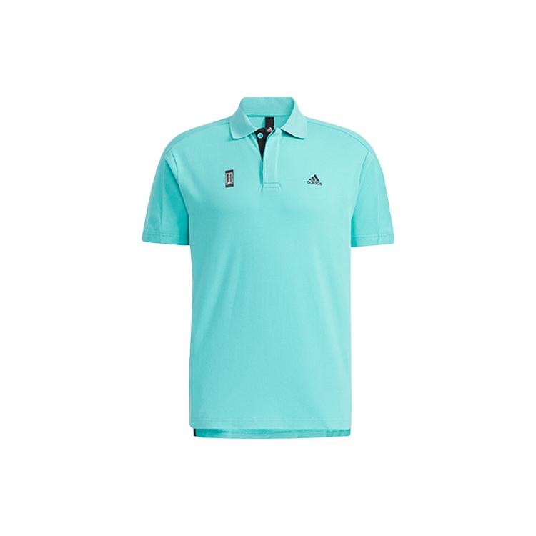 Мужская футболка-поло Adidas Кисло-зеленая GP0826 S