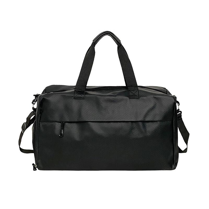 Li Shen Men's Large Travel Shoulder Bag with Shoe Compartment