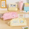 Flower Stationery Storage Bag Large Capacity Pen Pencil Case Dopamine House Pencil Bag  Student