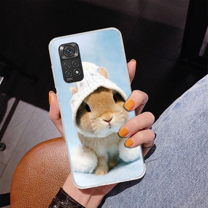 Cute Bunny Baby Rabbits Phnoe Case for Phnoe Case for Xiaomi Redmi Note 15 14 14S 13 Pro Plus 12 12S 11S 11E 10S 10 11T 5G Uniqu