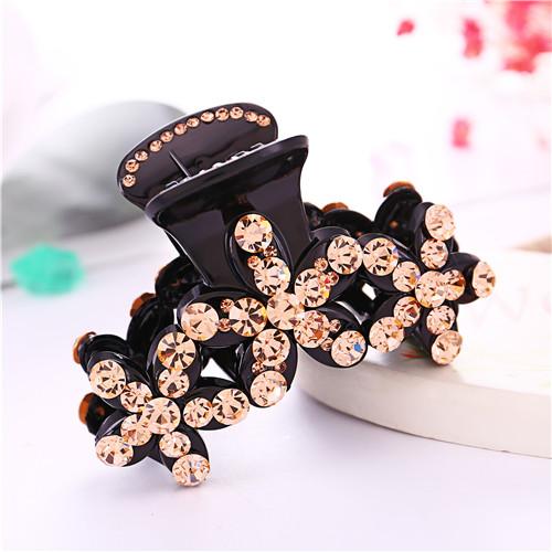 9cm Long Fancyin Hair Claws Women Hair Accessories New Fashion Rhinestone Hair Clip Acetate Crystal