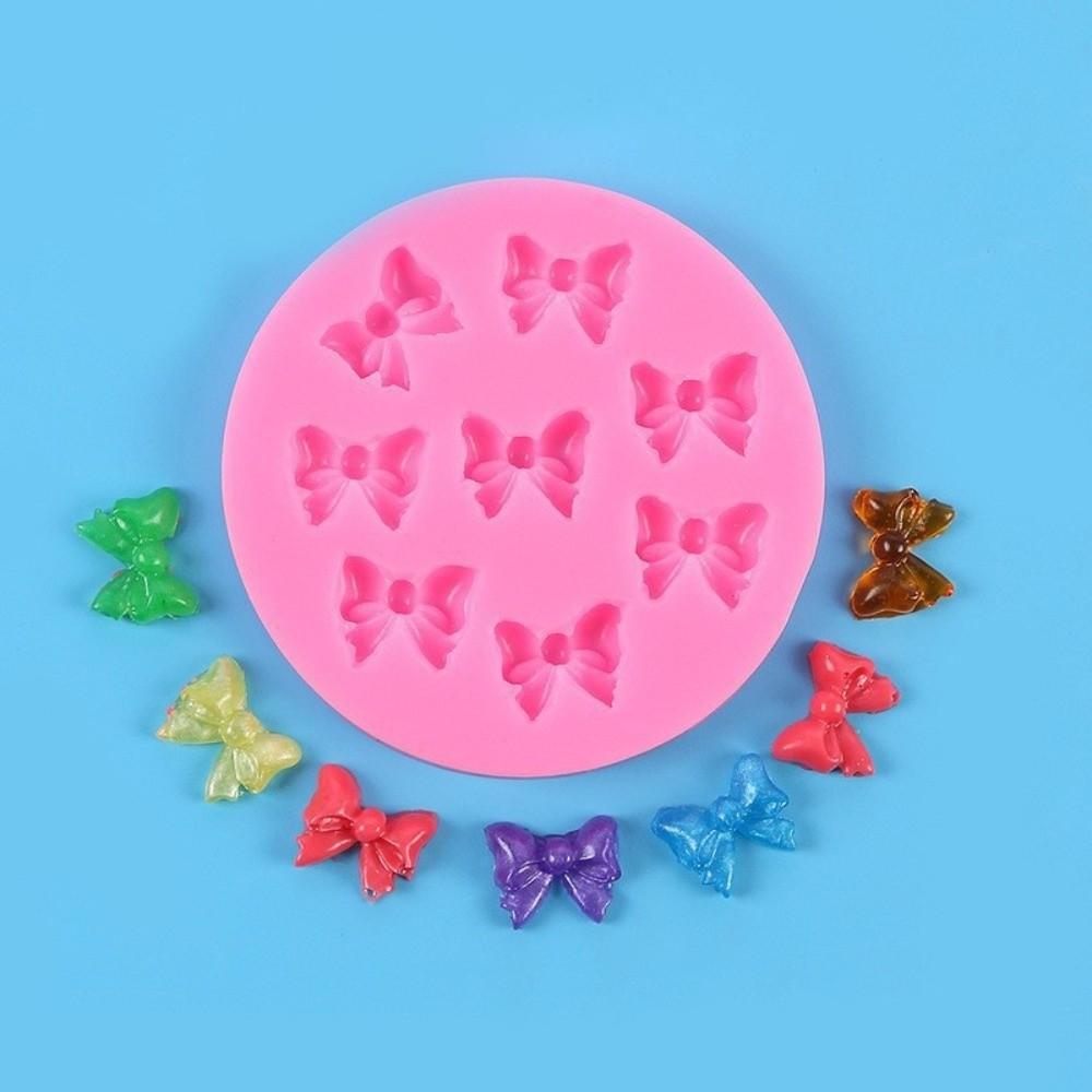 Mini Bows Silicone Fondant Molds Bowknot Chocolate Candy Baking Mold Cake Pop Accessories  Kitchen