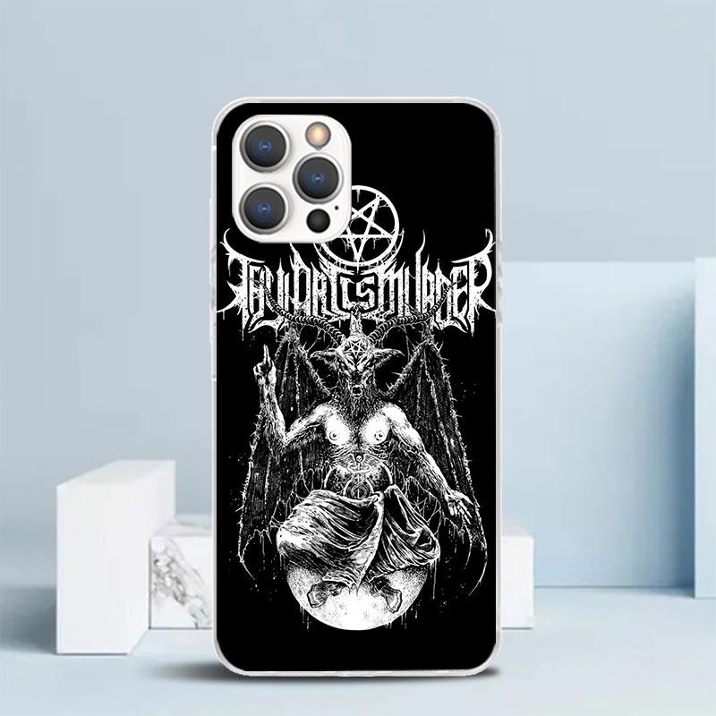 Satanic Goat Satan Devil Phone Case For IPhone 16 17 Air 16E 15 14 Plus 13 Mini 12 11 Pro Max 7 8 + SE 2020 Soft TPU Back Cover