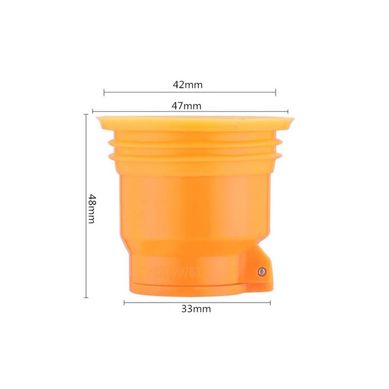 ABS Floor Drain Deodorant Core Kitchen Balcony Sink Basin Water Pipe Drain Deodorant Core 50 Tube