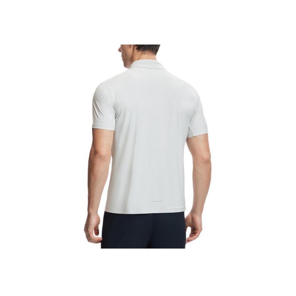 New FILA Polo Shirt Men's Pearl Gray A11M421105F-GY