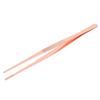 Serrated Tip Kitchen Tweezer Gold Rose Gold Chef Tweezer Practical Food Tongs  BBQ Bar Tool