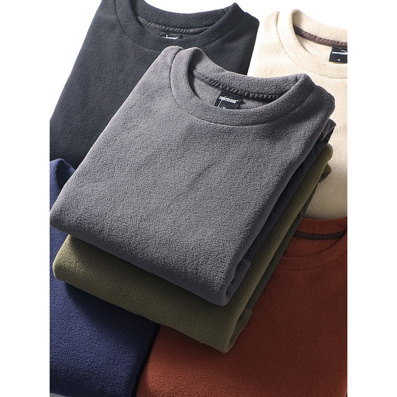 Retro Double-Sided Polar Fleece Fall and Winter Hooded Outwear Parka