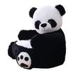 Small Panda Cartoon Sofa Chair Soft Cartoon Lazy Sofa Cover  For Boys and Girls