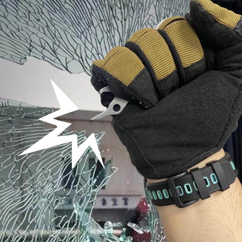 Small Crowbars Open Wrench Portable Multifunctional Bottle Opener Window Breaker Outdoor Camping Tool Easy to Use