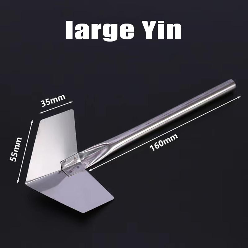Stainless Steel Yin and Yang Angle Plasterboard Putty Leveling Tool Angle Puller Knife Cleaning Wall Plaster Construction Tools