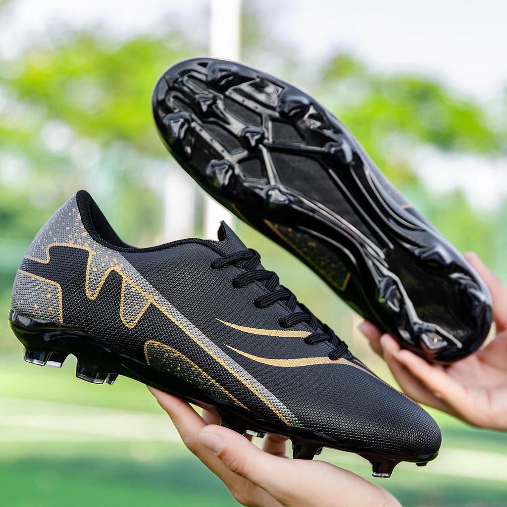Long Nail AG Low-Top Artificial Grass Soccer Shoes for Men & Women