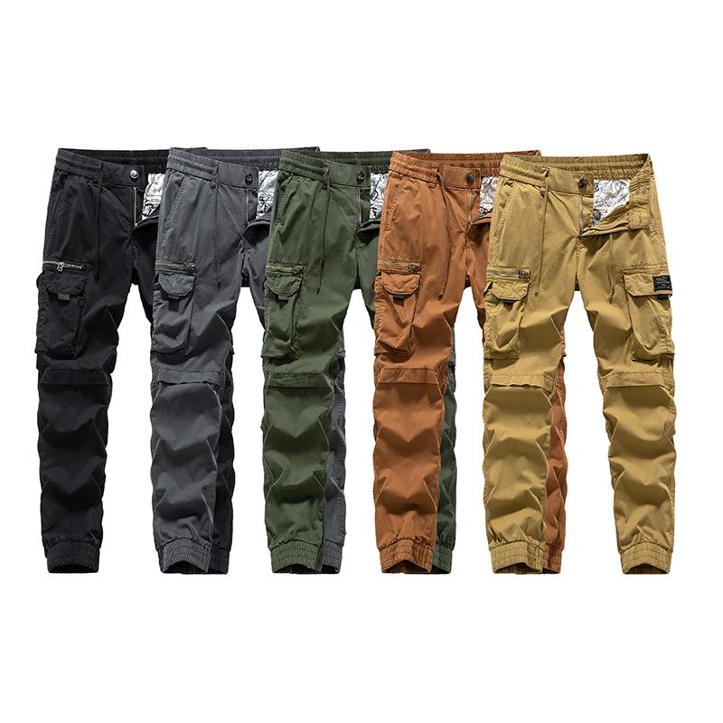 JAYSCE Pantaloni de lucru la modă pentru bărbați Pantaloni de alpinism rezistenți la uzură în aer liber Îmbrăcăminte de lucru Pantaloni cargo la modă de stradă Pantaloni kaki